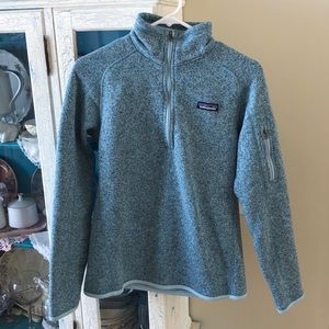 Baby blue Patagonia sweater!